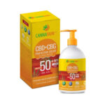 Plant of Life Cannasun Sun Cream SPF 50+ with 1% CBD + 1% CBG (150ml)