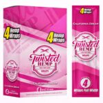 Twisted Hemp Wraps California Dream (15pcs/display) Twisted Hemp Wraps California Dream 15pcsdisplay