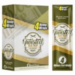 Twisted Hemp Wraps Plain Jane 15pcsdisplay