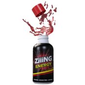 Ziiing Energy Drink Fruit Punch 150mg Caffeine and Vitamin B Complex 1