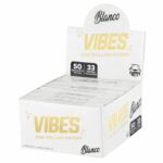 wholesale vibes rolling papers fatty blanco ultra wide 50pcs display 2