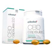 Wholesale Cibdol Softgel Capsules 20 CBD 2000mg 60 capsules 1 1