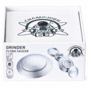 Wholesale Champ High Silver Flying Saucer Grinder 4 1