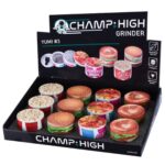 Champ High Yumi Grinder #3 (12pcs/display) Wholesale Champ High Yumi Grinder 3 12pcsdisplay 1 1