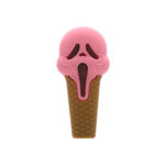 Scary Ice Cream Silicone Pipe 10 cm