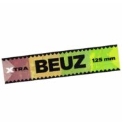 Beuz Xtra Slim Long Brown Unbleached Rolling Papers 125mm Tips 24 Booklets 1