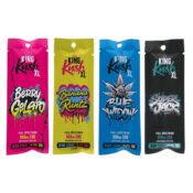 King Kush XL 800mg CBD Disposable Vape Pen 1ml (10pcs/display) 1 King Kush XL 800mg CBD Disposable Vape Pen 1ml 10pcsdisplay