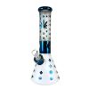 Rainbow Bee Hexagon Triple Thick Glass Bong 32cm