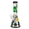 Rainbow Bee Hexagon Triple Thick Glass Bong 32cm