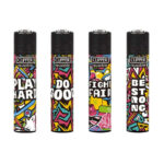 Clipper Lighters Classic Graffiti Motos (24pcs/display)