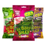 Bubbly Billy Buds CBD Gummy Bears 300mg CBD (40packs/box) Bubbly Billy Buds CBD Gummy Bears Combined 300mg CBD 40packsbox Wholesale 1