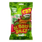 Bubbly Billy Buds CBD Gummy Bears Watermelon 40packs box Wholesale 1 1