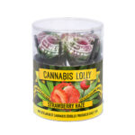 Cannabis Lollipops Strawberry Haze Flavour Giftbox 10pcs (12packs/masterbox)