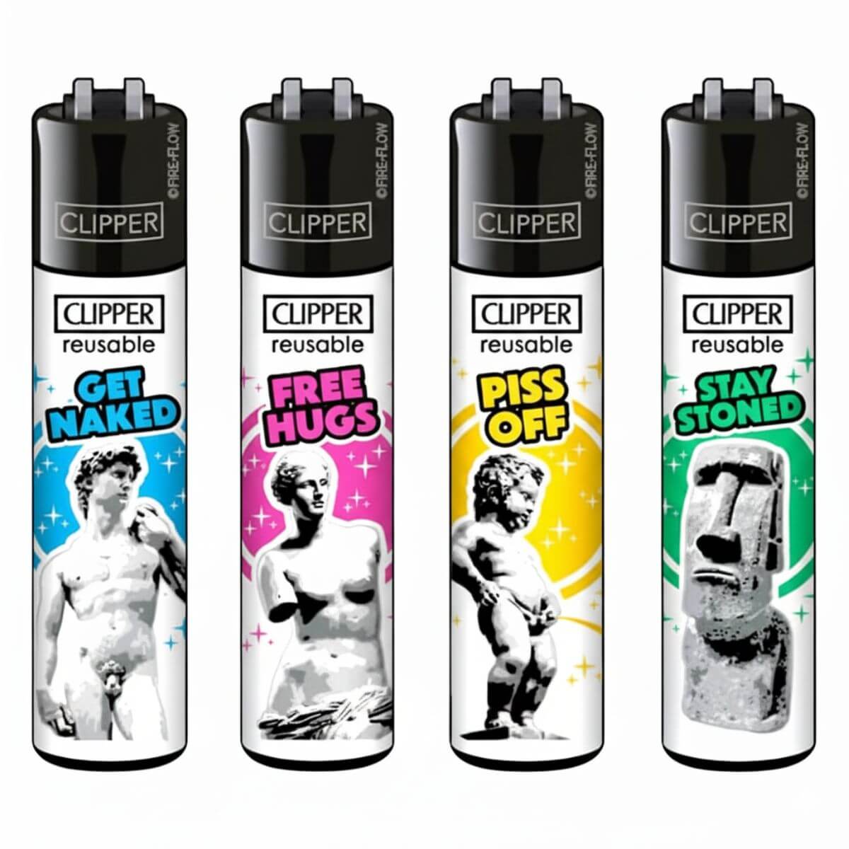 Clipper-Lighters-Classic-Sculptures Clipper Lighters Classic Sculptures
