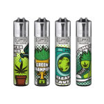 Clipper Lighters Classic Weed Status (48pcs/display)