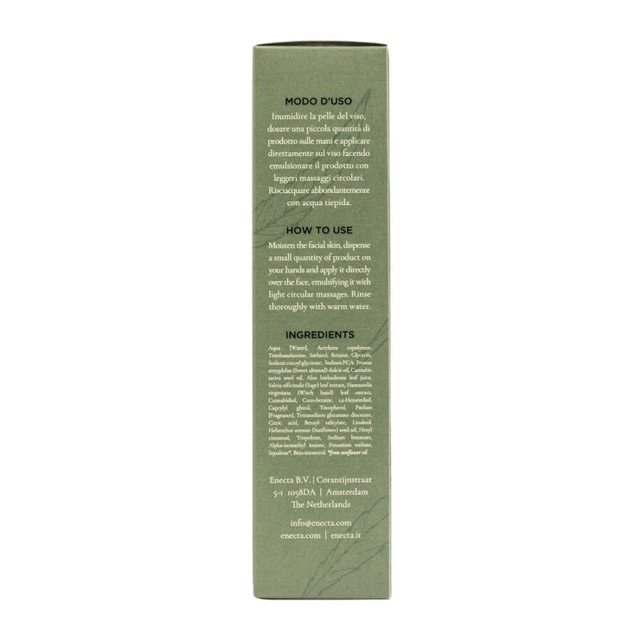 Enecta 200mg CBD Face and Neck Cleanser (200ml)