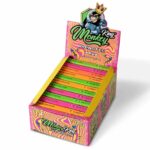 Monkey King Unbleached Rolling Papers Rainbow Hypnotic King Size Slim with Tips (24pcs/display) Monkey King Unbleached Rolling Papers Rainbow Hypnotic King Size Slim with Tips 24pcsdisplay