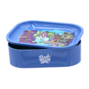 Best Buds Tin Box Rolling Tray with Storage Grand Daddy Purple-Wholesale-5