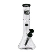 Best Buds Transparent Glass Bong Beaker Ice Perc 28cm-Wholesale-8