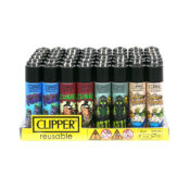 Clipper Classic Lighters Best Buds Collection (48pcs/display)