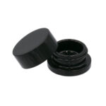 Glass Jar Round Black 9ml-Wholesale-3
