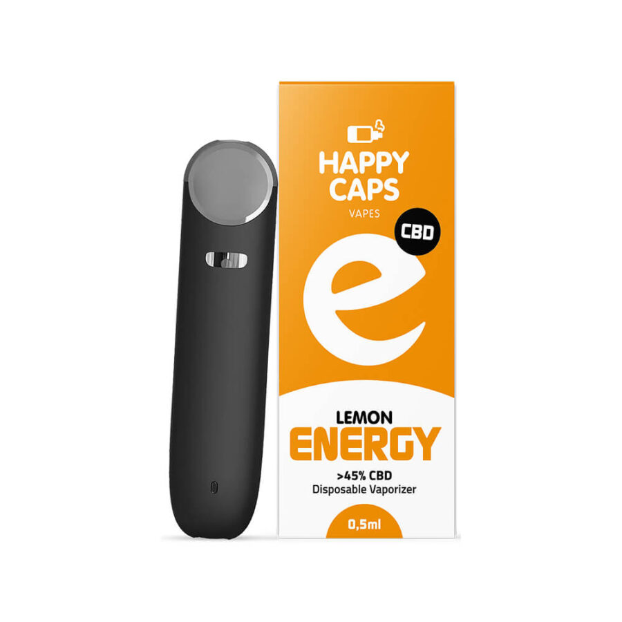 Happy Caps Disposable Vaporizers 0.5ml (5pcs/display)