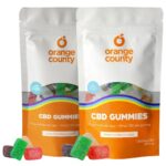 Orange County CBD Gummies Mixed Fruit Flavor Cubes