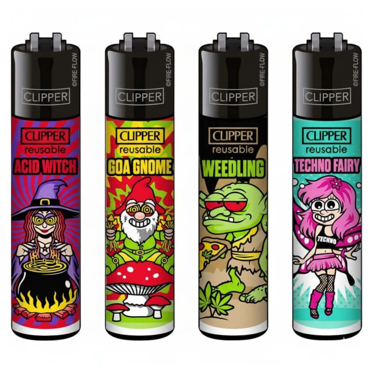 Clipper-Lighters-Classic-Fantasy-World Clipper Lighters Classic Fantasy World