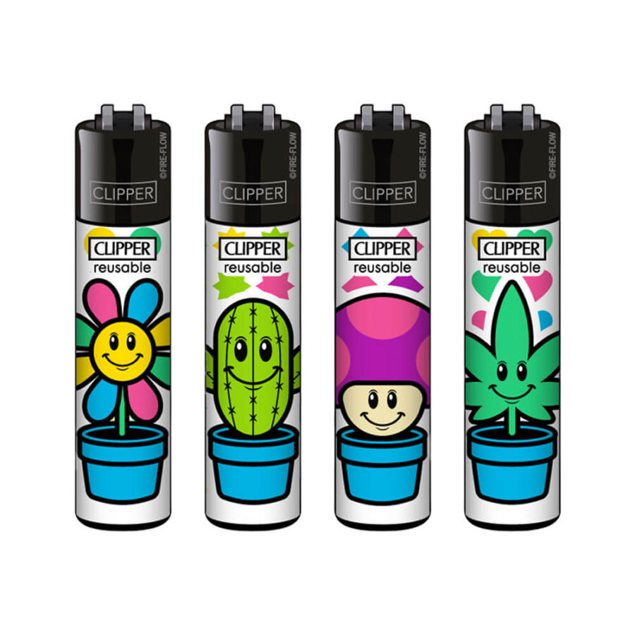 Clipper Lighters Classic Grow Pots (48pcs:display)-Wholesale 1