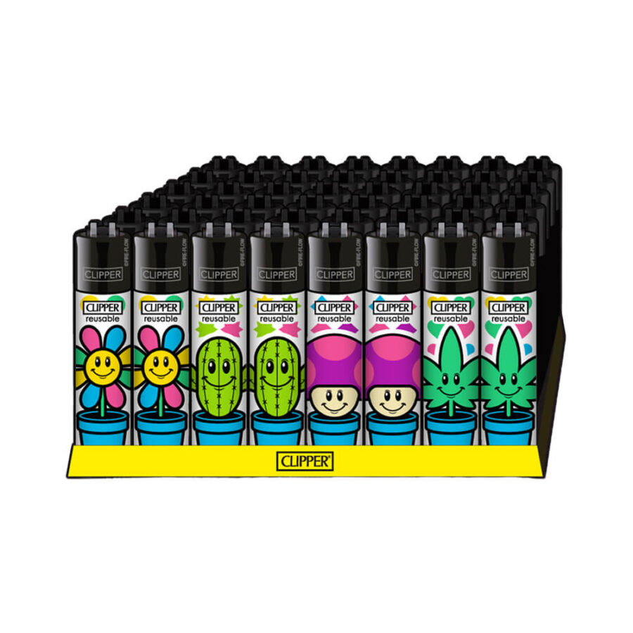 Clipper Lighters Classic Grow Pots (48pcs:display)-Wholesale 2