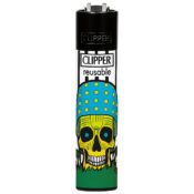 Clipper Lighters Classic Mushroom Skulls 1
