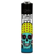Clipper Lighters Classic Mushroom Skulls 3