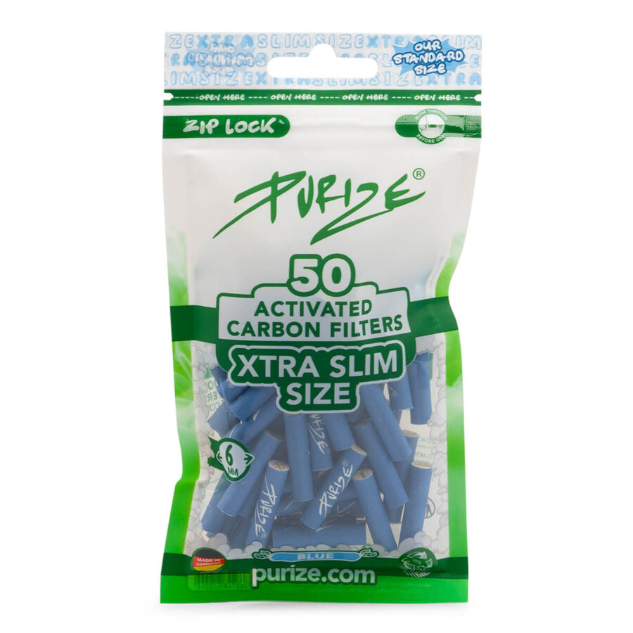 wholesale purize active carbon filter xtra slim 20x50 blue