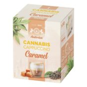 Astra Hemp Cannabis Instant Cappuccino Caramel 10pcsdisplay
