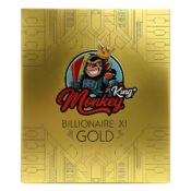 Monkey King Billionaire Gold XL Unbleached Ultrathin Rolling Papers 130 mm (24pcs/display) 2 Monkey King Billionaire Gold XL Unbleached Ultrathin Rolling Papers 130 mm 24pcsdisplay