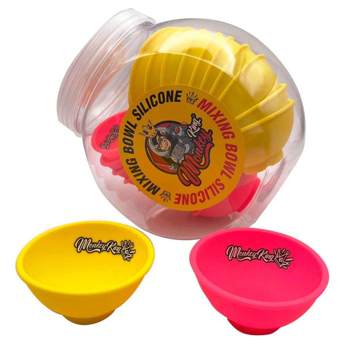 Monkey-King-Mixing-Bowl-Silicone-(24pcsdisplay)-4 Monkey King Mixing Bowl Silicone 24pcsdisplay 4