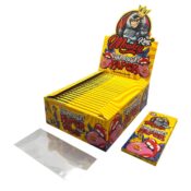 Monkey King Transparent 100% Natural Cellulose Rolling Paper (24pcs/display) 1 Monkey King Transparent Pink 100 Natural Cellulose Paper 24pcsdisplay