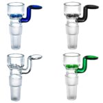 Bong Glass Bowl Holder with Screen Dual Size 14mm and 18mm Bong Glass Bowl Holder with Screen Dual Size 14mm and 18mm