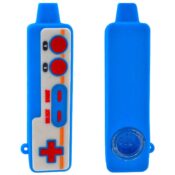 Console Controler Silicone Pipe 10.5cm Blue