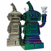 Hi Robot Glass Bong 16cm