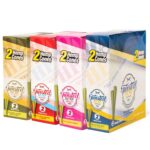 Twisted Hemp Cones Blue 10pcsdisplay