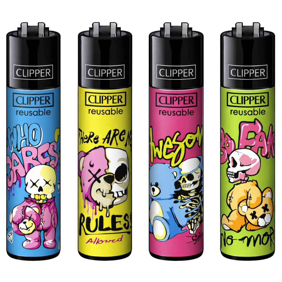 Clipper Classic Large Bear Skulls (48pcsdisplay) Clipper Classic Large Bear Skulls 48pcsdisplay