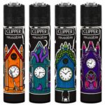 Clipper Lighters Classic Large Scary Cucut (24pcs/display) Clipper Lighters Classic Large Scary Cucut 24pcsdisplay