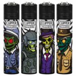 Clipper Lighters Classic Large Zombie Force (24pcs/display) Clipper Lighters Classic Large Zombie Force 24pcsdisplay