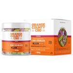 Orange County CBD Gummies Cherry Flavour 400mg CBD Small Tube Orange County CBD Small Tube Gummies Cherries 400mg CBD 125g