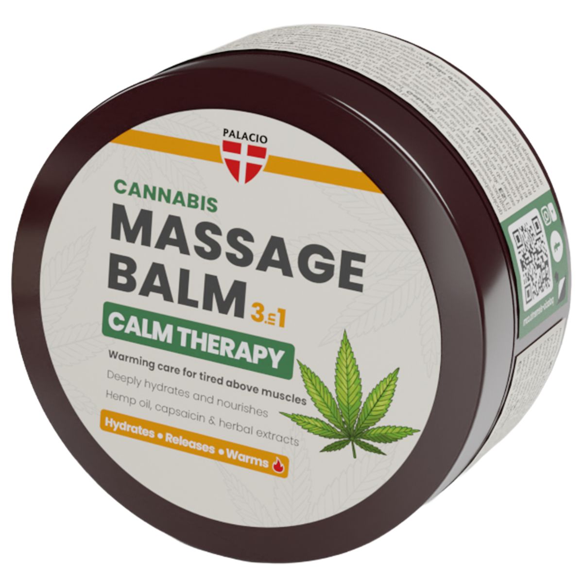 Palacio Massage Balm Calm 3-in-1 Warming with Hemp Oil 300 ml Palacio-Massage-Balm-Calm-3-in-1-Warming-with-Hemp-Oil-300-ml