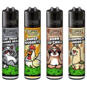 Clipper Classic Large Stoned Animals 3(48pcsdisplay)