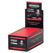 Futurola x Tyson 2.0 King Size Rolling Papers + Tips (24pcs/display)