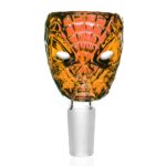 glass bowl spiderman amber