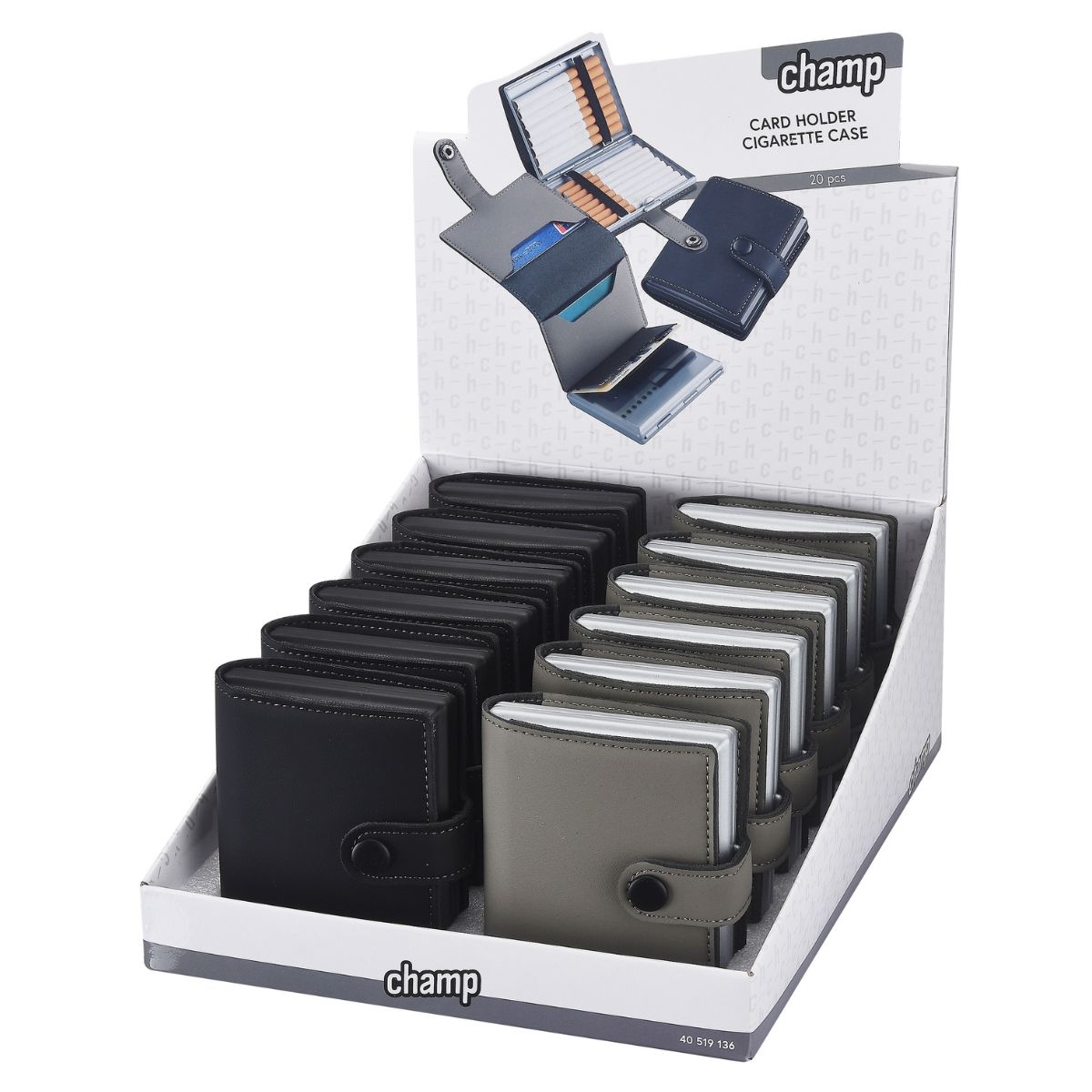 Champ High Card Holder & Cigarette Case (20pcsdisplay) Champ High Card Holder & Cigarette Case (20pcs/display)